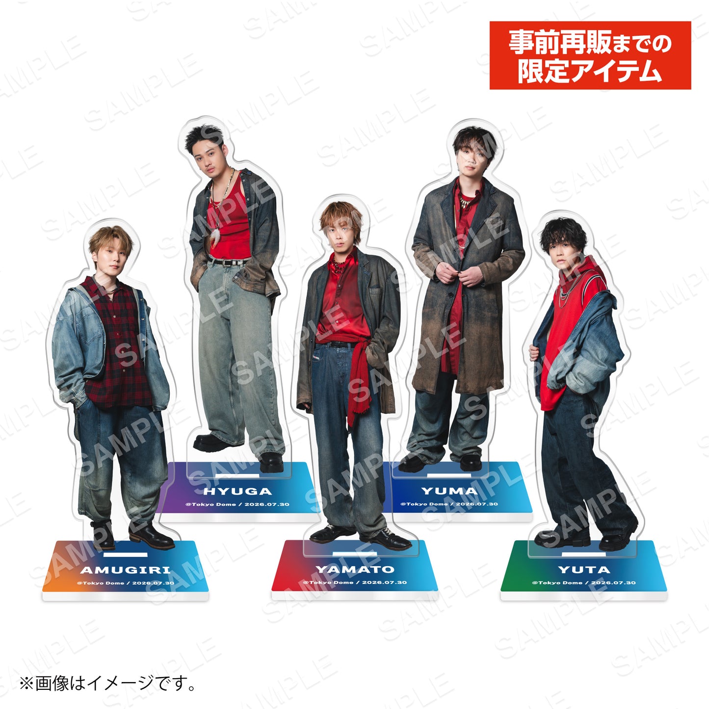 【Creator Dream Fes 2026】 コムドットアクリルスタンド