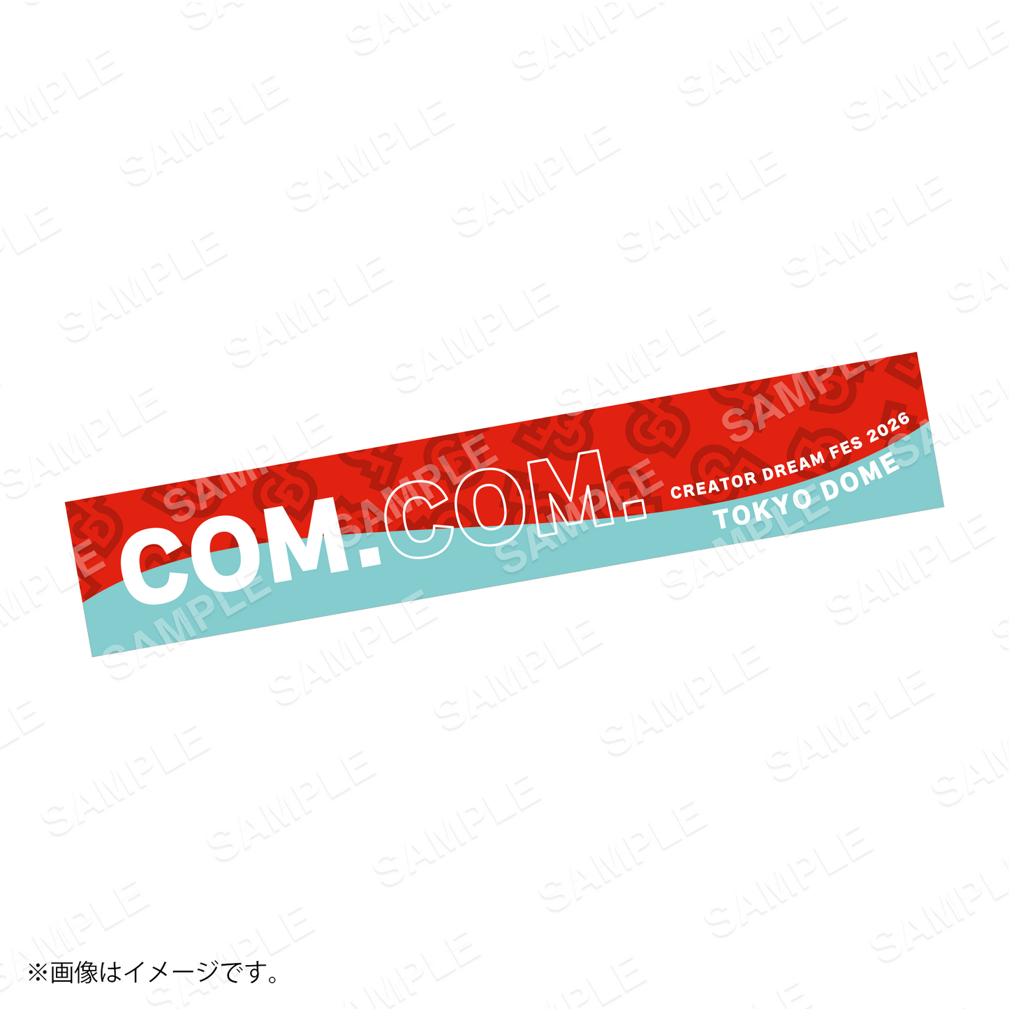 【Creator Dream Fes 2026】 Creator's マフラータオル
