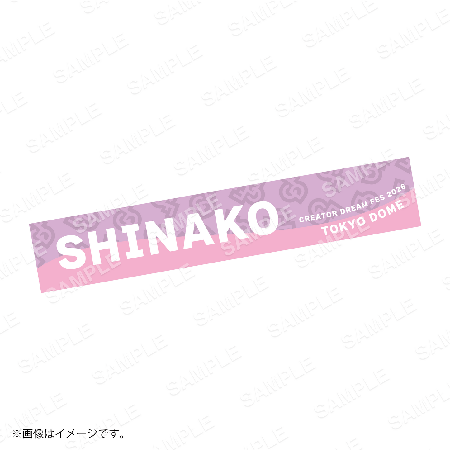 【Creator Dream Fes 2026】 Creator's マフラータオル