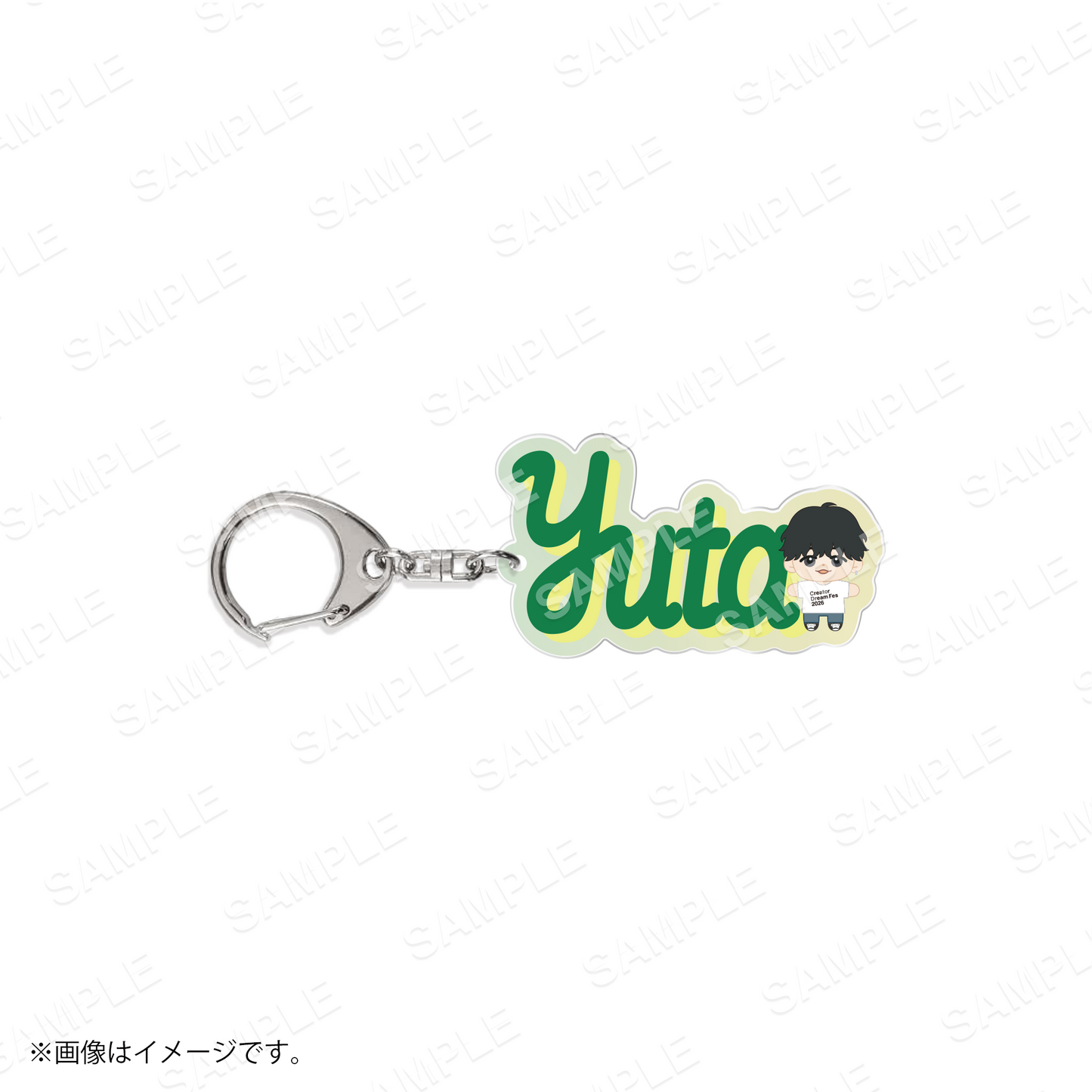 【Creator Dream Fes 2026】 Creator's アクリルネームキーホルダー