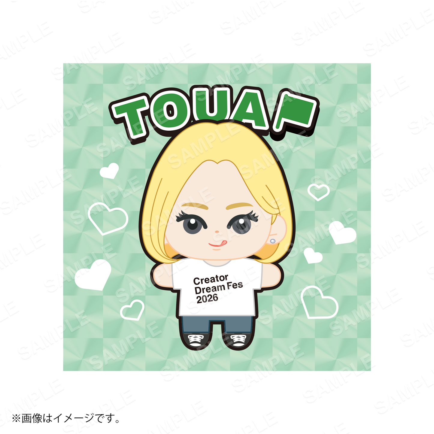 【Creator Dream Fes 2026】 Creator's キラキラステッカー