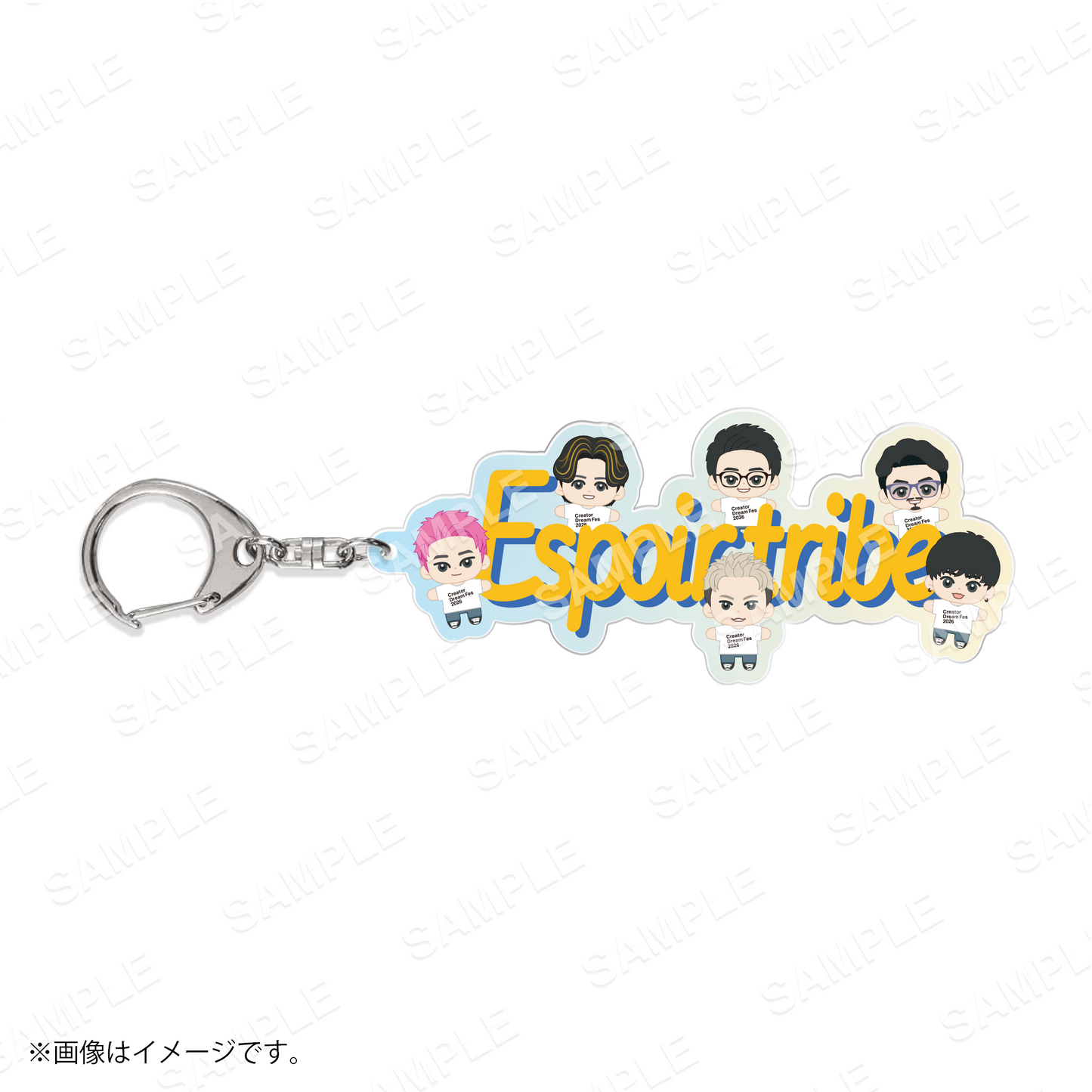 【Creator Dream Fes 2026】 Creator's アクリルネームキーホルダー