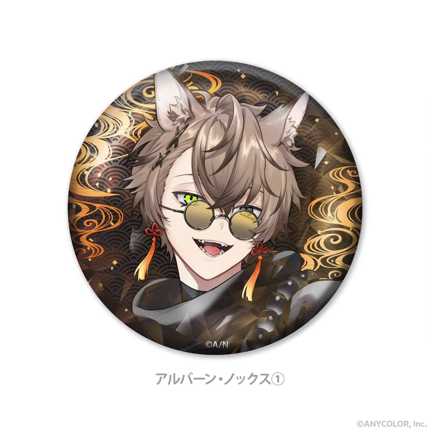 Noctyx(周年) ホログラム缶バッジ