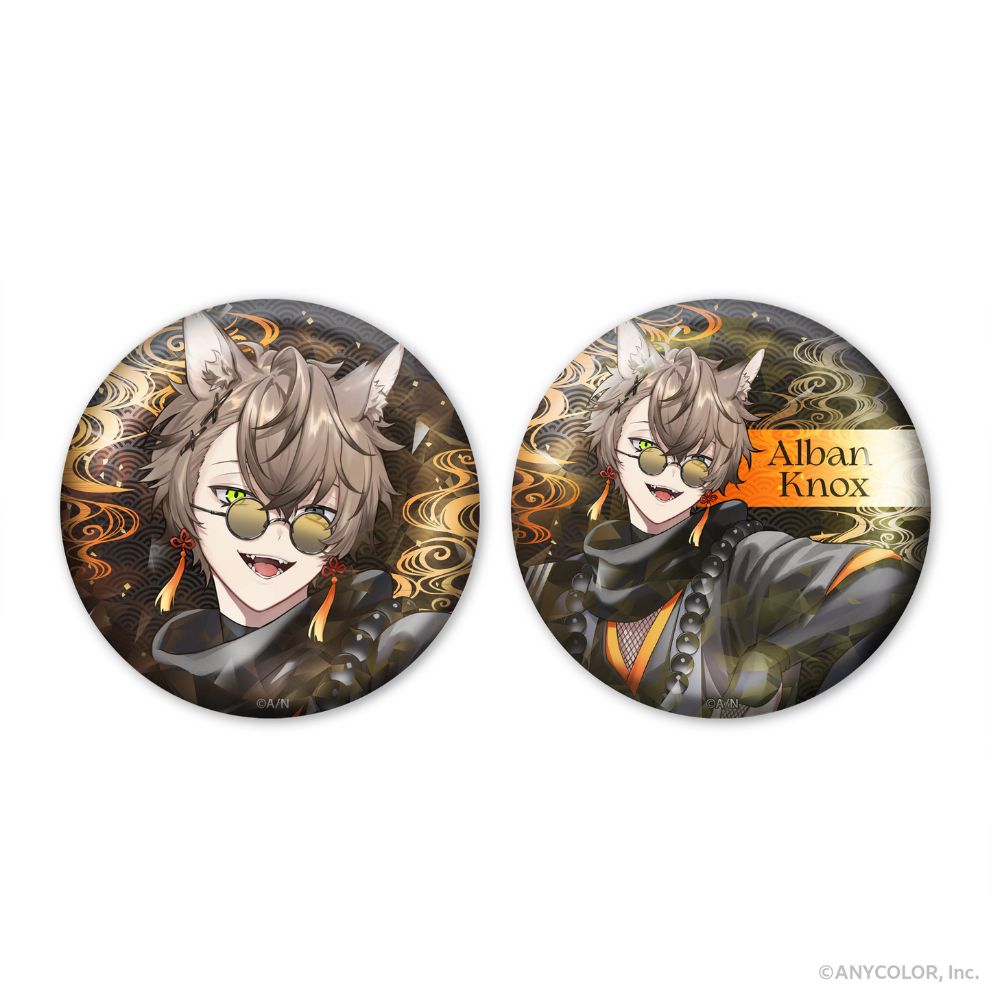 Noctyx(周年) ホログラム缶バッジ