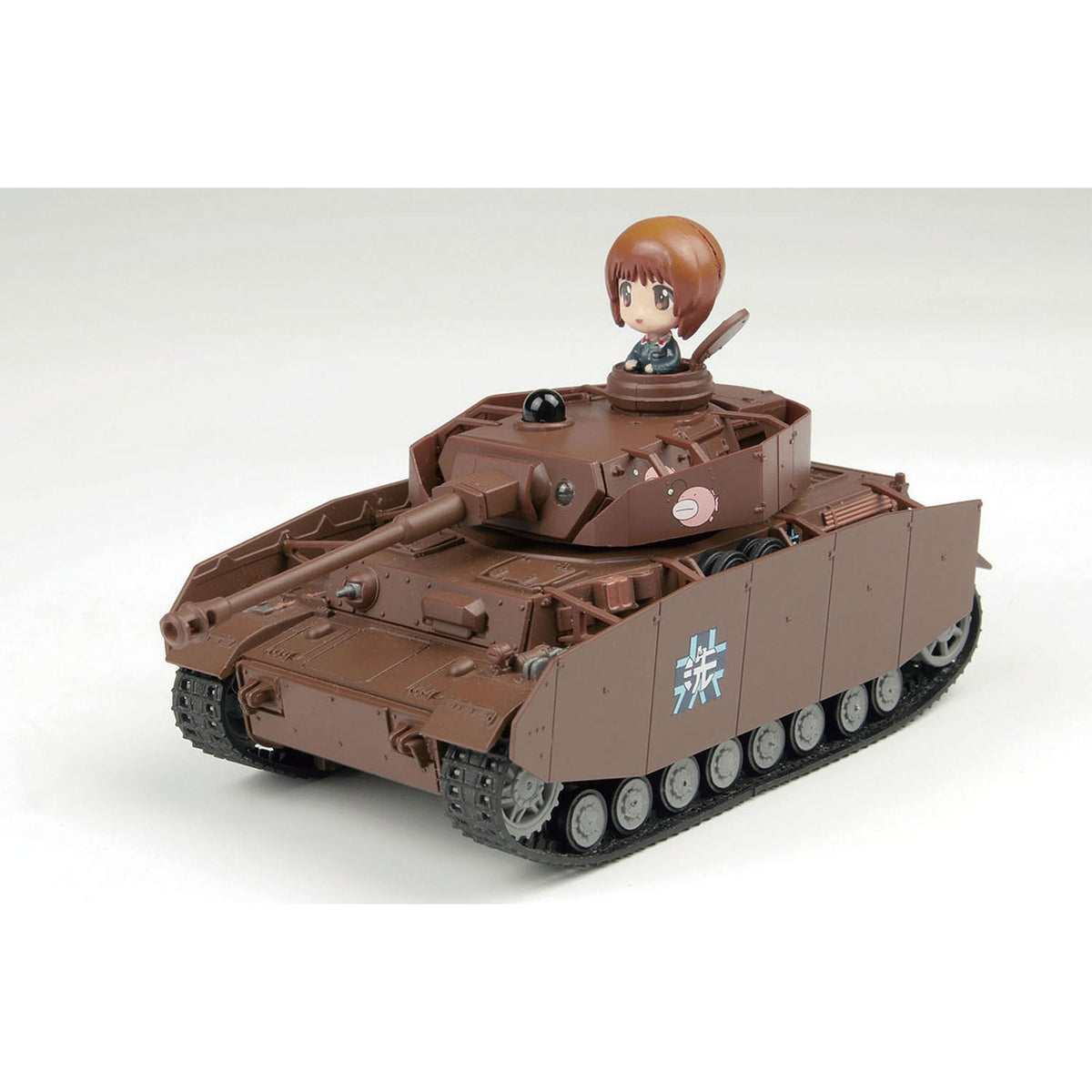 『ガールズ&パンツァー』 1/64 RCバトル戦車道シリーズ IV号戦車H型（D型改） あんこうチーム 車輌単体版