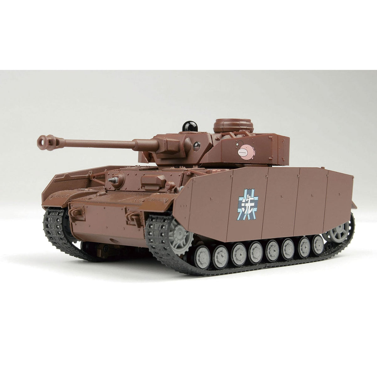 『ガールズ&パンツァー』 1/64 RCバトル戦車道シリーズ IV号戦車H型（D型改） あんこうチーム 車輌単体版