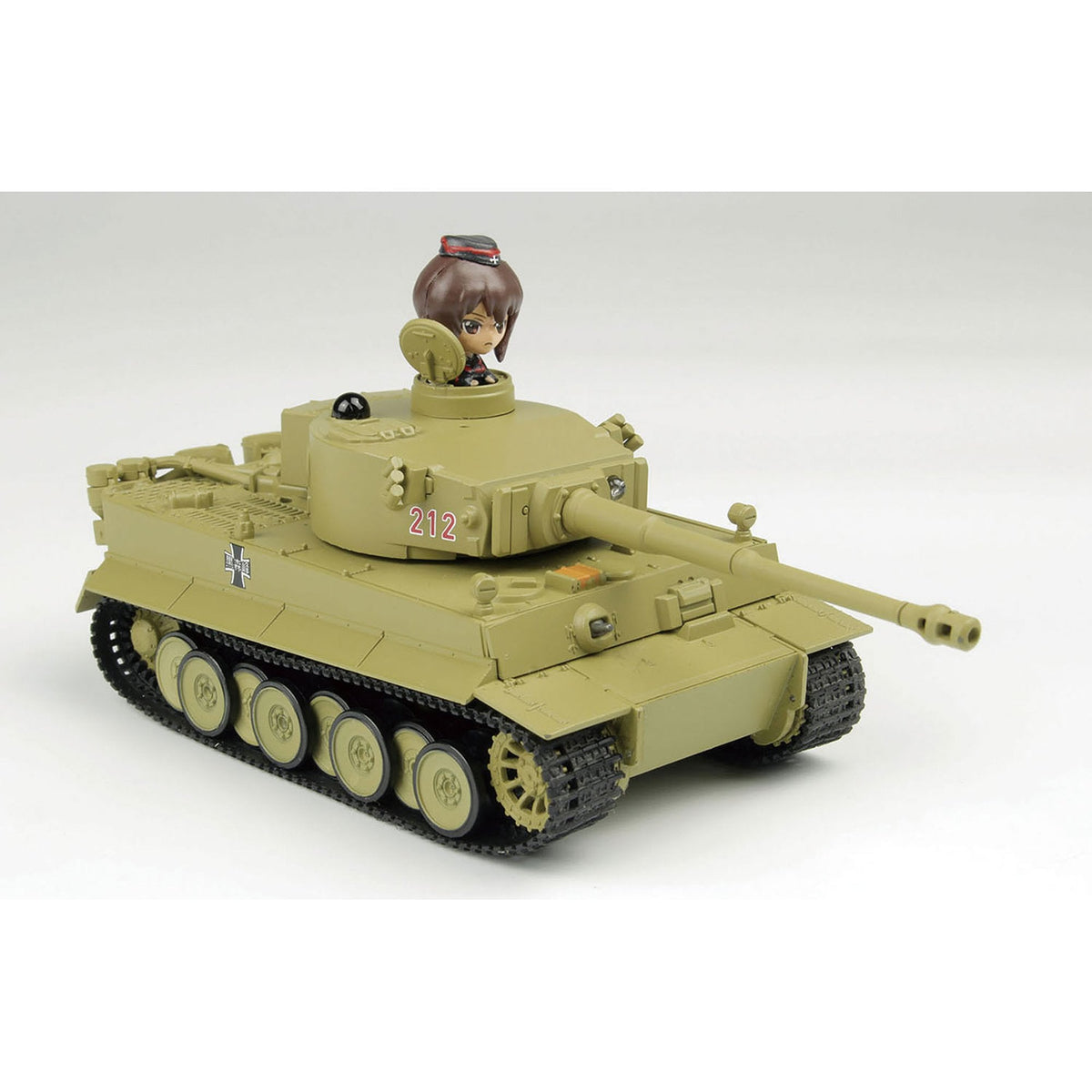『ガールズ&パンツァー』 1/64 RCバトル戦車道シリーズ ティーガーI 黒森峰女学園 車輌単体版
