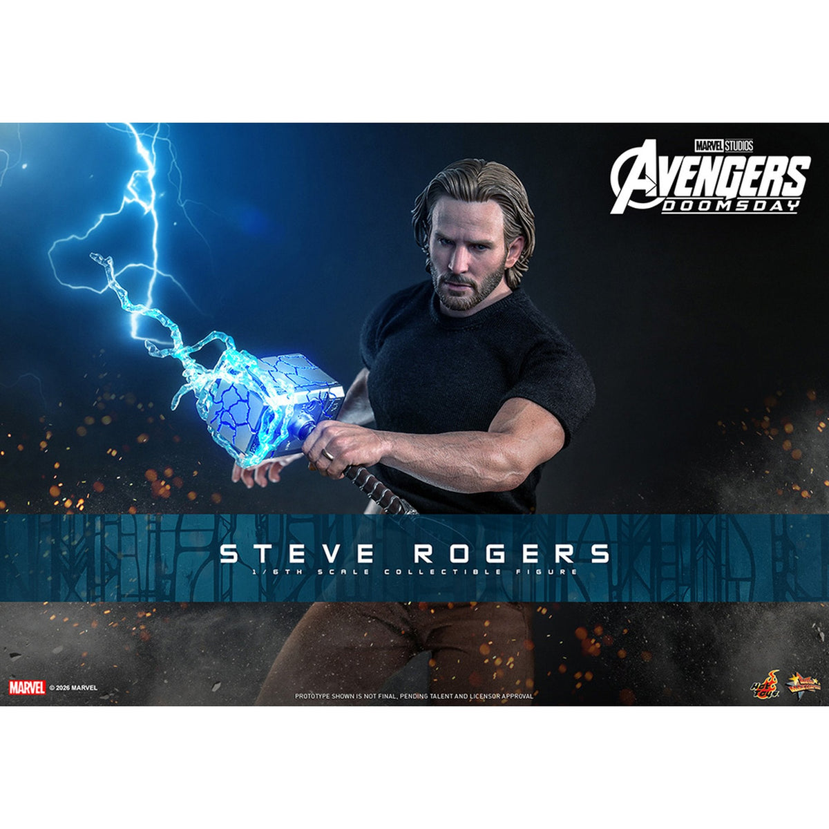 【ムービー・マスターピース】 『アベンジャーズ／ドゥームズデイ』 1/6スケールフィギュア スティーブ・ロジャース