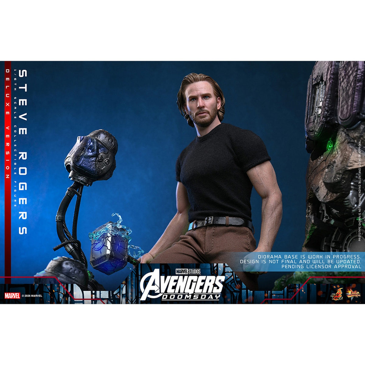 【ムービー・マスターピース】 『アベンジャーズ／ドゥームズデイ』 1/6スケールフィギュア スティーブ・ロジャース （デラックス版）