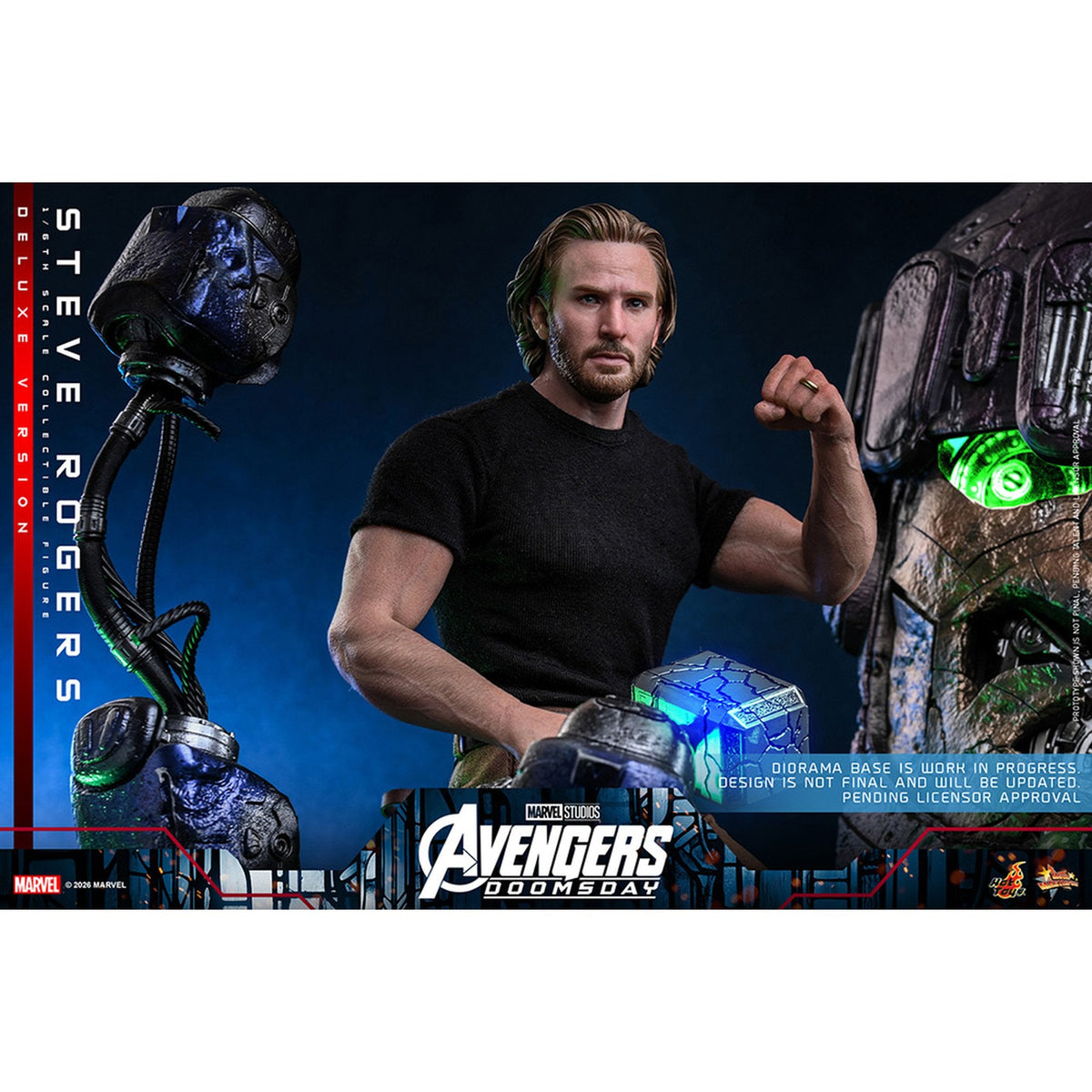 【ムービー・マスターピース】 『アベンジャーズ／ドゥームズデイ』 1/6スケールフィギュア スティーブ・ロジャース （デラックス版）