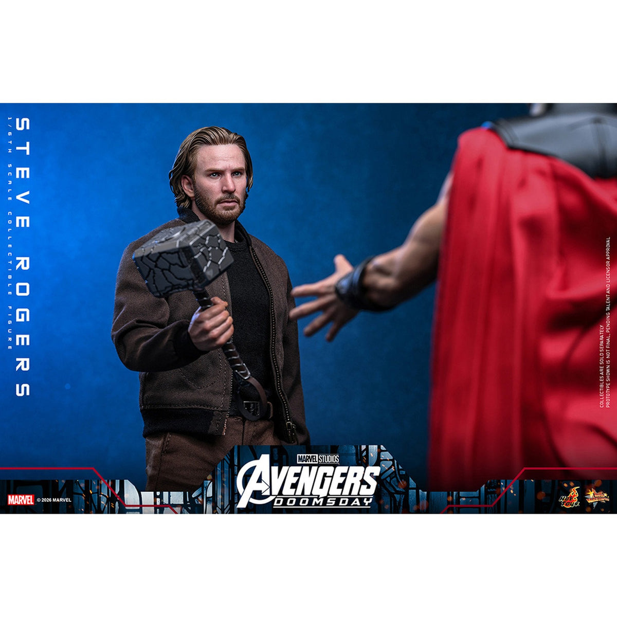 【ムービー・マスターピース】 『アベンジャーズ／ドゥームズデイ』 1/6スケールフィギュア スティーブ・ロジャース （デラックス版）