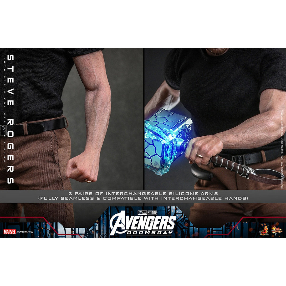 【ムービー・マスターピース】 『アベンジャーズ／ドゥームズデイ』 1/6スケールフィギュア スティーブ・ロジャース （デラックス版）