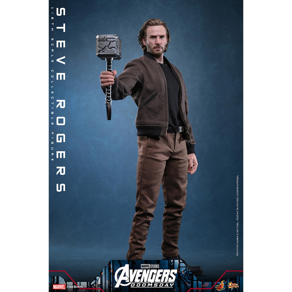 【ムービー・マスターピース】 『アベンジャーズ／ドゥームズデイ』 1/6スケールフィギュア スティーブ・ロジャース （デラックス版）