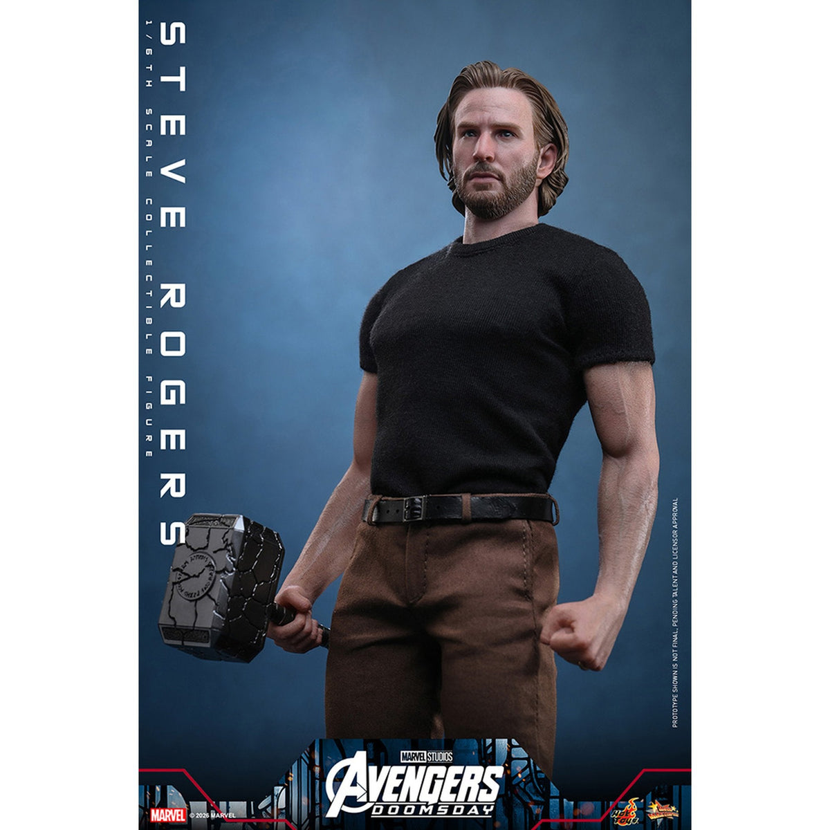 【ムービー・マスターピース】 『アベンジャーズ／ドゥームズデイ』 1/6スケールフィギュア スティーブ・ロジャース （デラックス版）