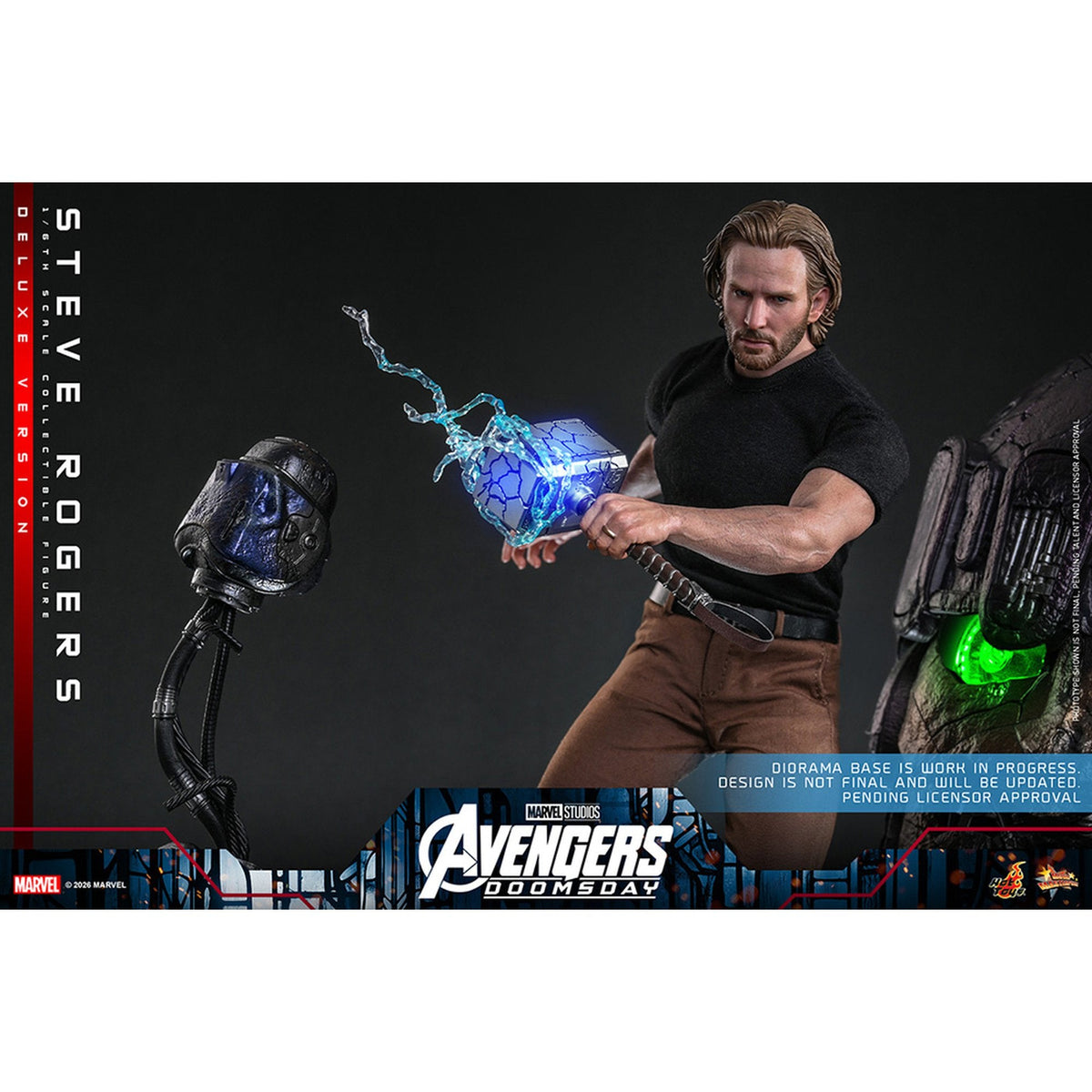 【ムービー・マスターピース】 『アベンジャーズ／ドゥームズデイ』 1/6スケールフィギュア スティーブ・ロジャース （デラックス版）