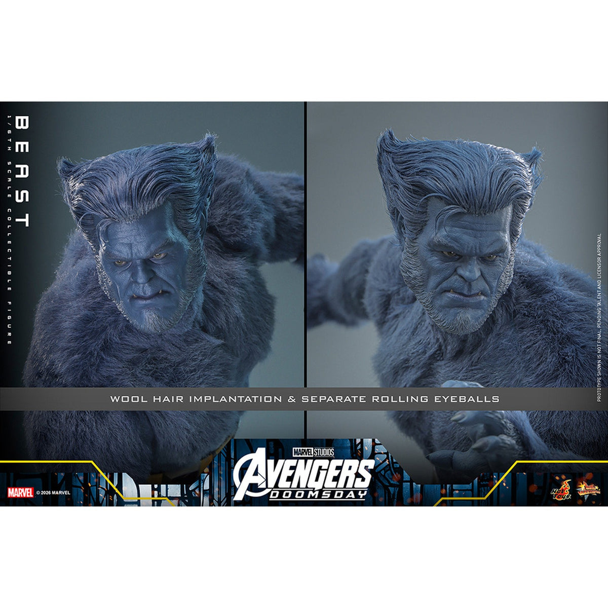 【ムービー・マスターピース】 『アベンジャーズ／ドゥームズデイ』 1/6スケールフィギュア ビースト