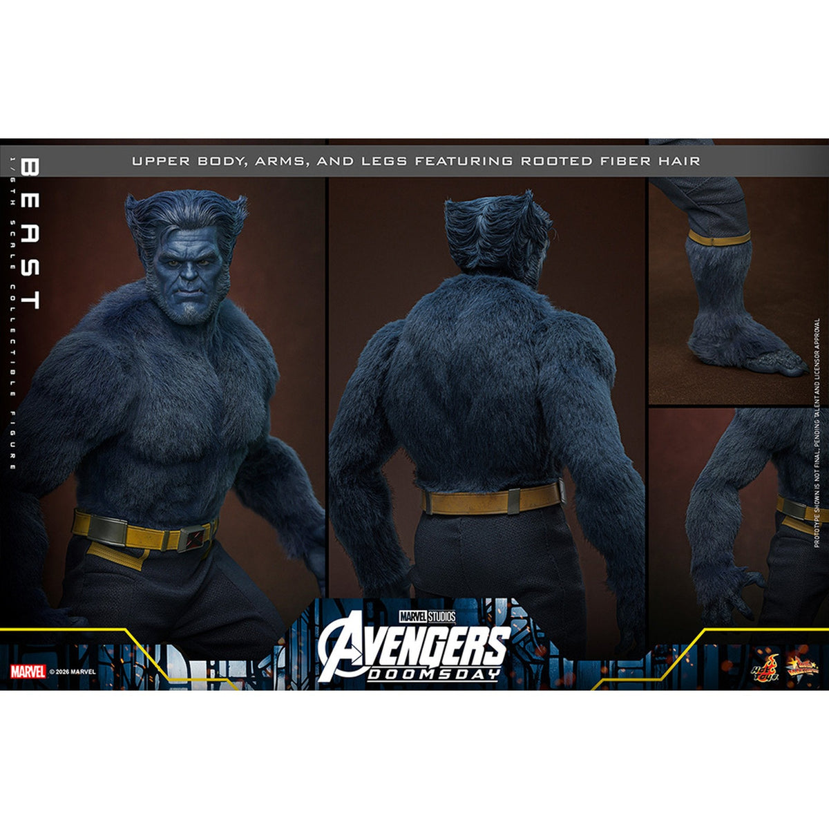 【ムービー・マスターピース】 『アベンジャーズ／ドゥームズデイ』 1/6スケールフィギュア ビースト