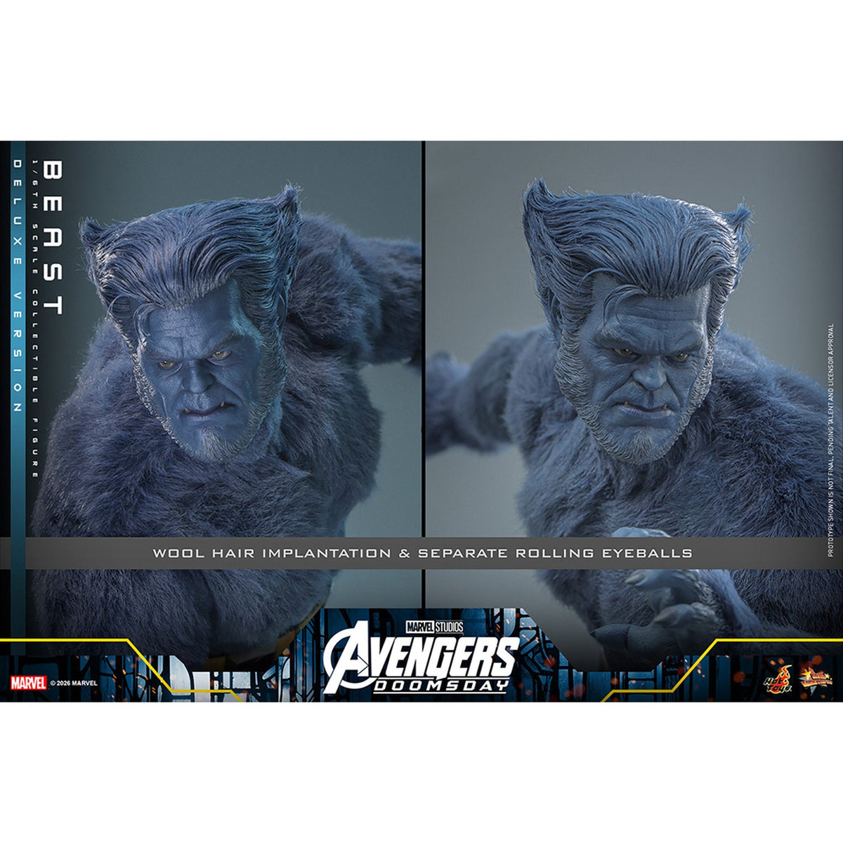 【ムービー・マスターピース】 『アベンジャーズ／ドゥームズデイ』 1/6スケールフィギュア ビースト（デラックス版）