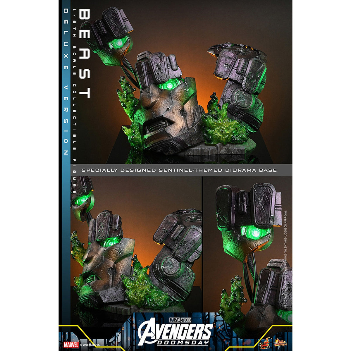 【ムービー・マスターピース】 『アベンジャーズ／ドゥームズデイ』 1/6スケールフィギュア ビースト（デラックス版）