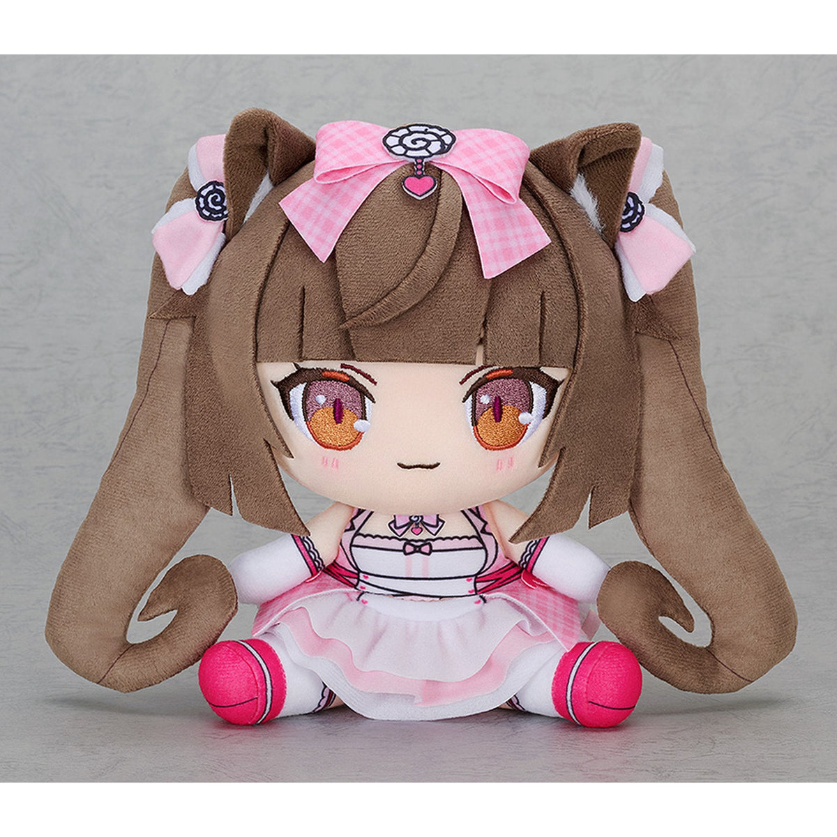 ちょこぷに 『ネコぱら セカイコネクト』 ぬいぐるみ  ショコラ アイドル衣装Ver.