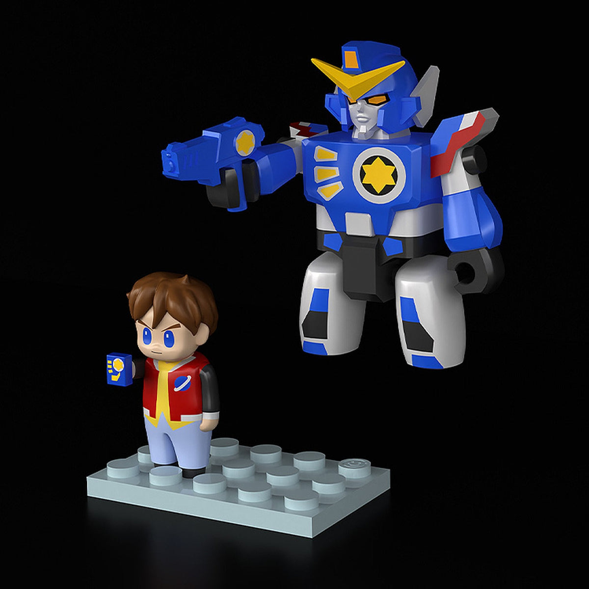BRICKROID 『伝説の勇者ダ・ガーン』 ダ・ガーン＆高杉星史セット