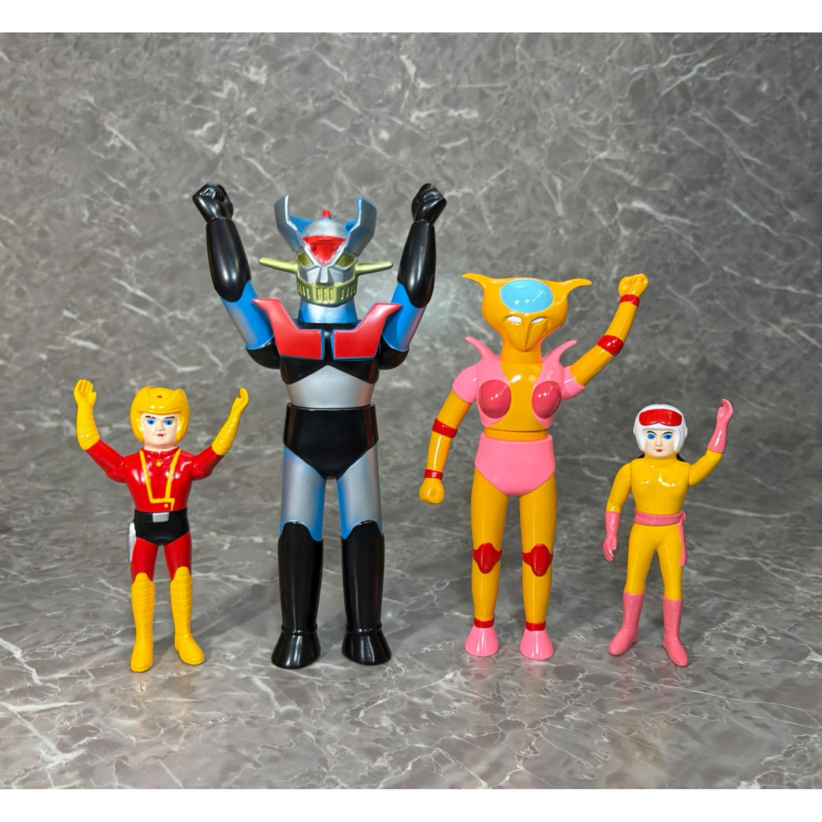 バイナルアーカイブスプロジェクト 復刻版 正義のロボットマジンガーZ ソフビセット