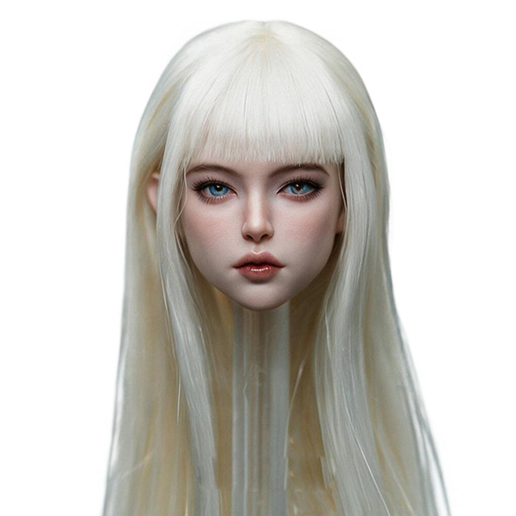ボビトイズ 1/6 顔造シリーズ クララ 可動眼ヘッド ホワイトヘア