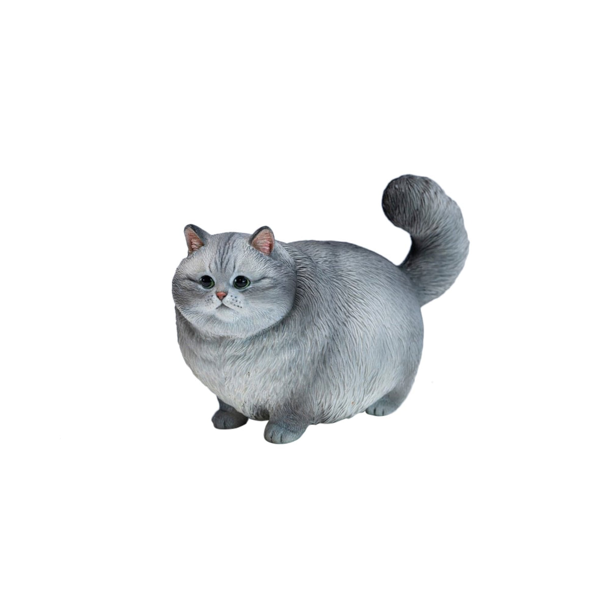 JXK ぽっちゃり猫 シルバータビー