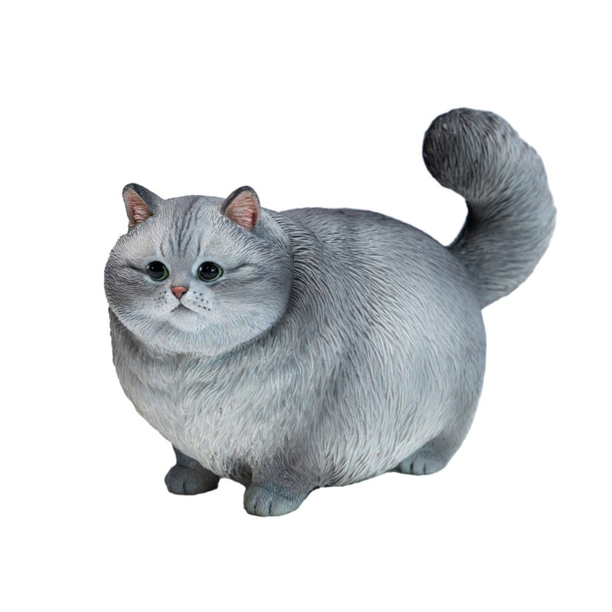 JXK ぽっちゃり猫 シルバータビー