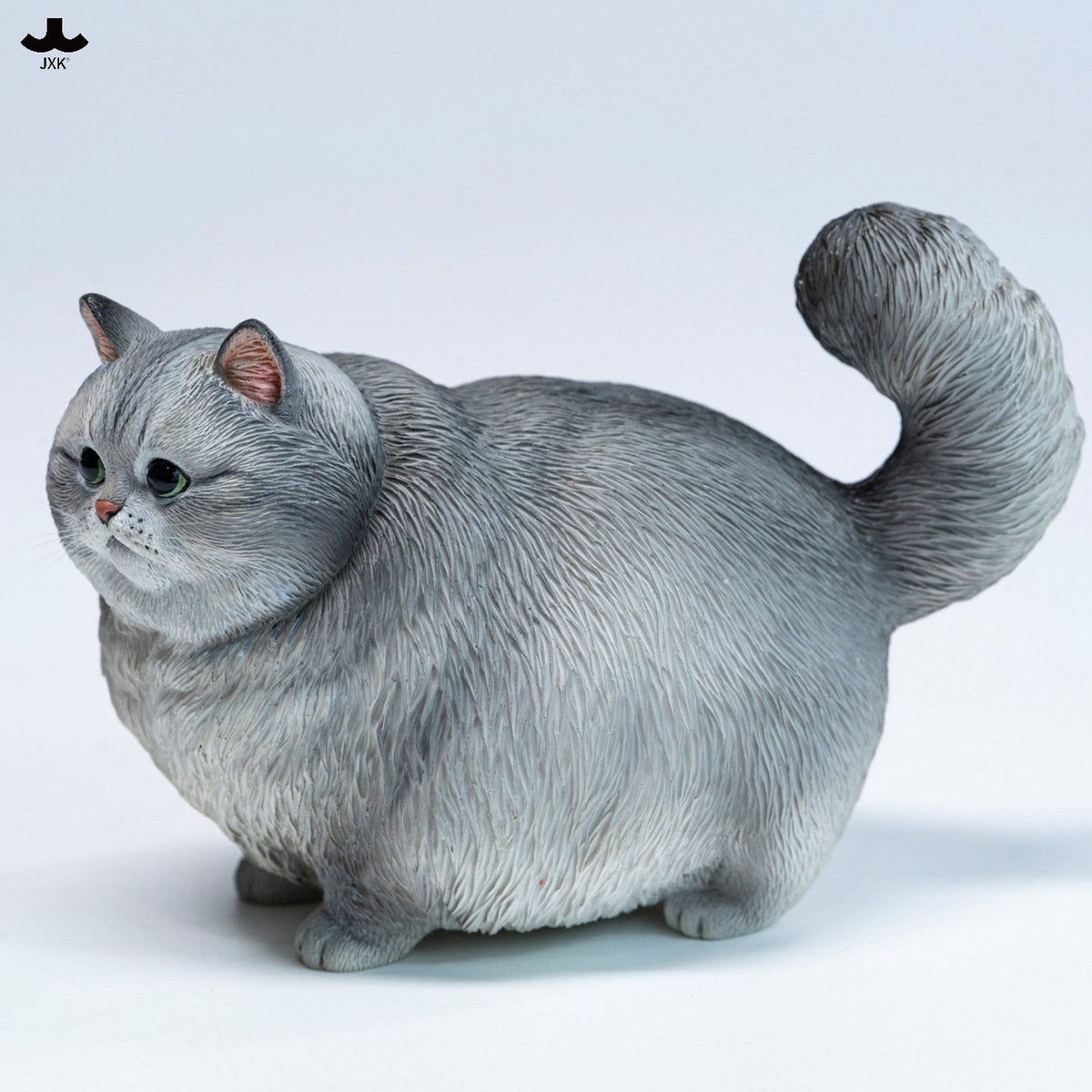 JXK ぽっちゃり猫 シルバータビー