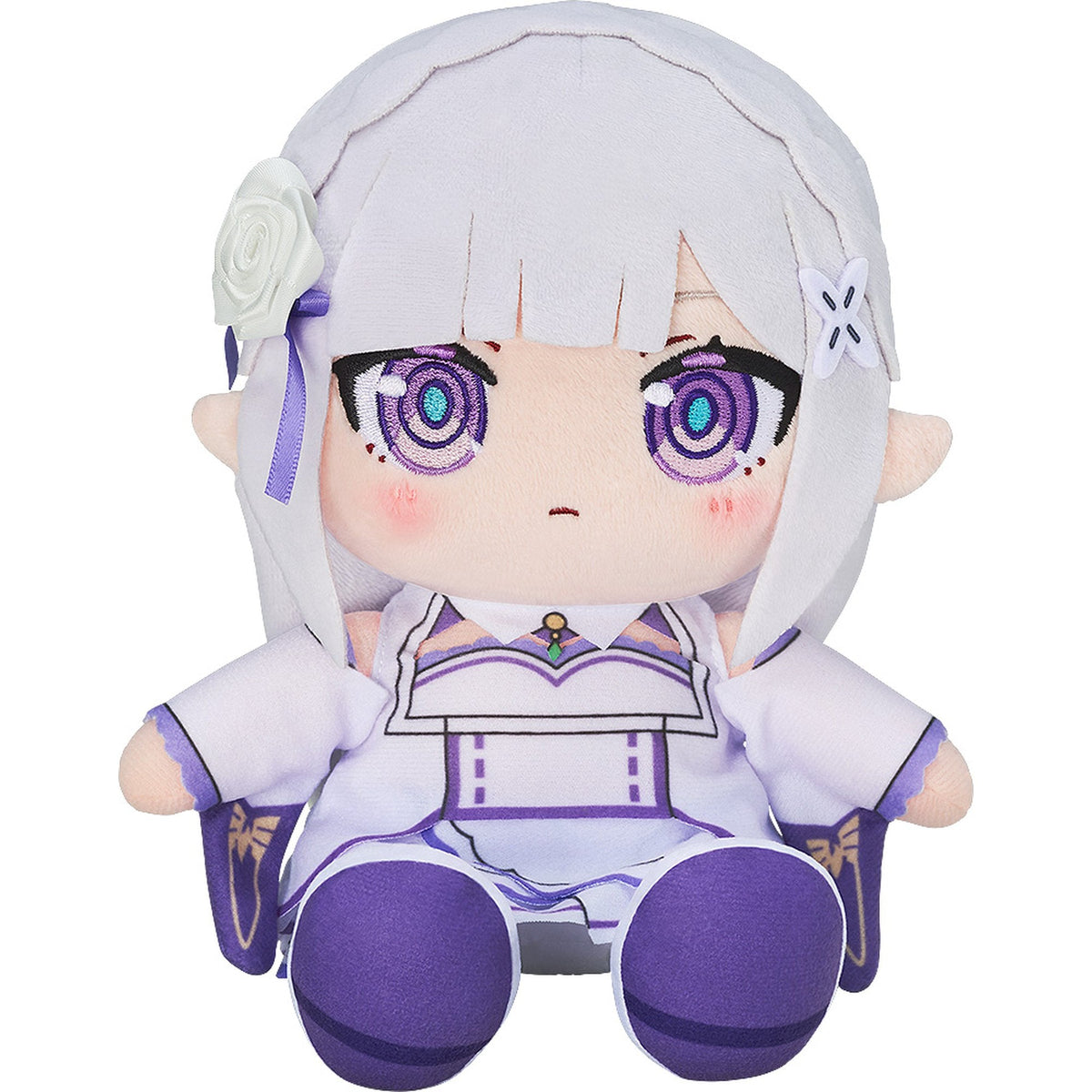 ちょこぷに 『Re:ゼロから始める異世界生活』 ぬいぐるみ エミリア【再販】