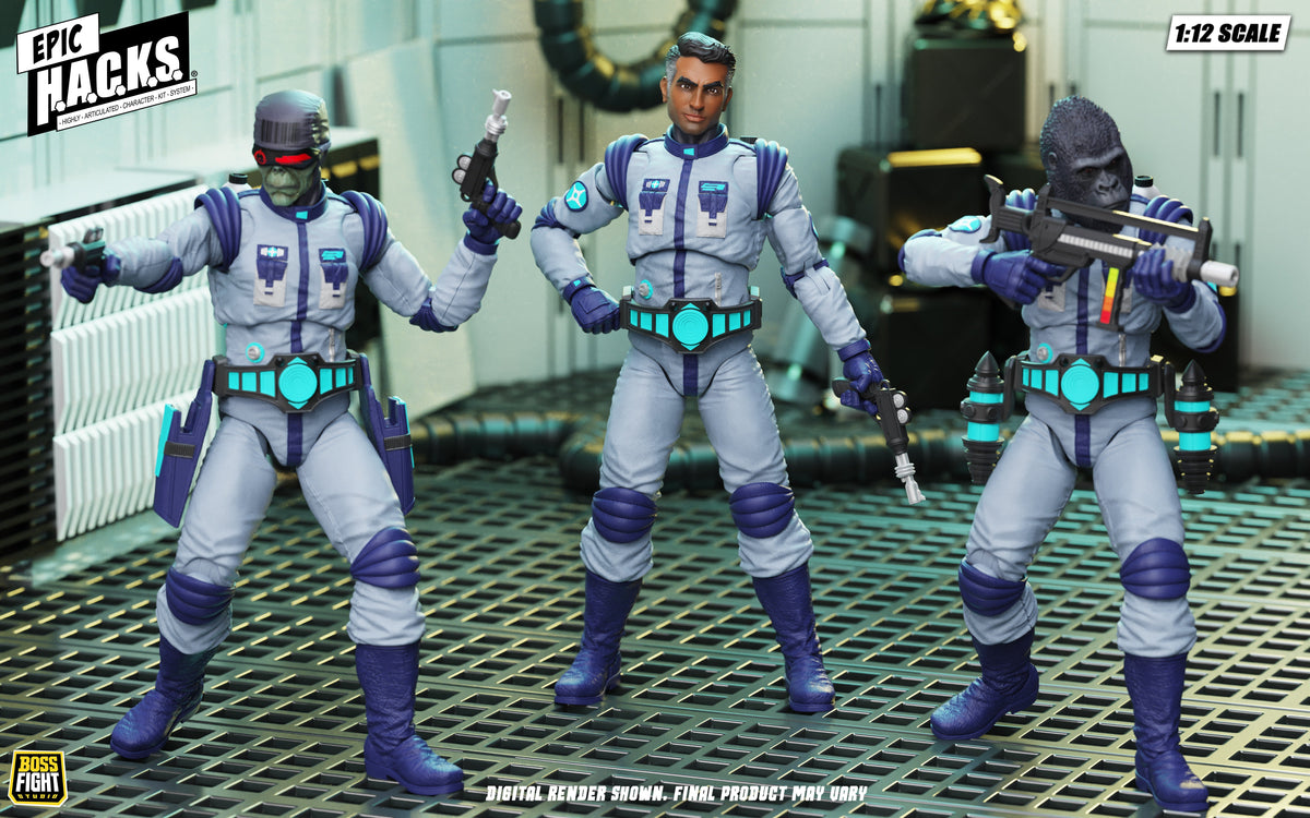 エピック H.A.C.K.S./ ランド・アローラ: ガンマ・スクワッド・リーダー 1/12 アクションフィギュア