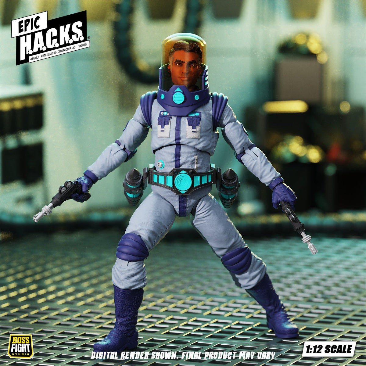 エピック H.A.C.K.S./ ランド・アローラ: ガンマ・スクワッド・リーダー 1/12 アクションフィギュア