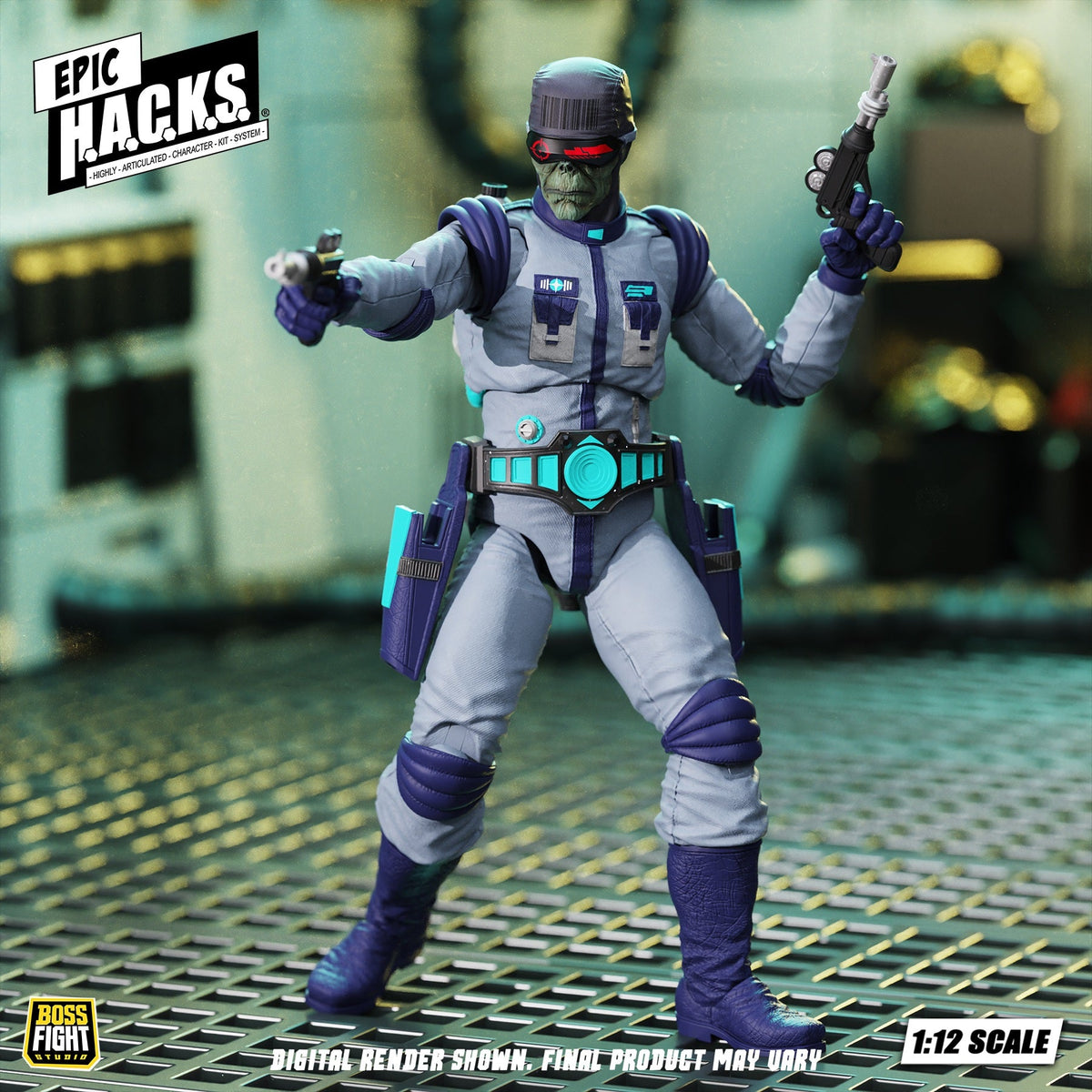 エピック H.A.C.K.S./ ランド・アローラ: ガンマ・スクワッド・リーダー 1/12 アクションフィギュア