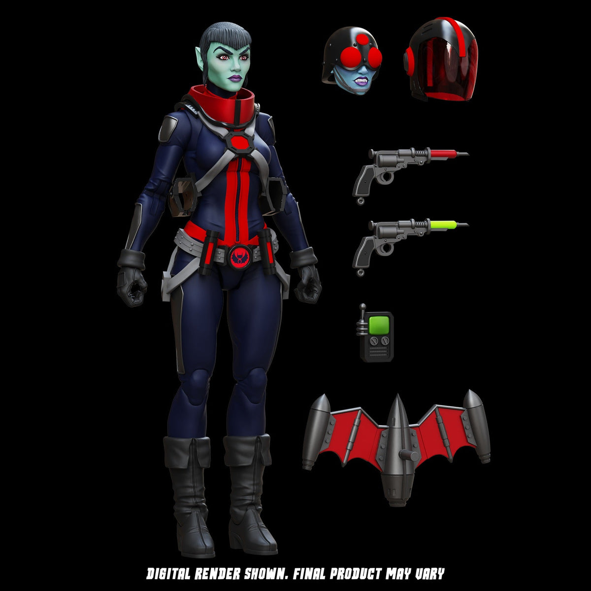 エピック H.A.C.K.S./ マーシー・ザレスカ: ヴァンピロン・シークレットサービス 1/12 アクションフィギュア