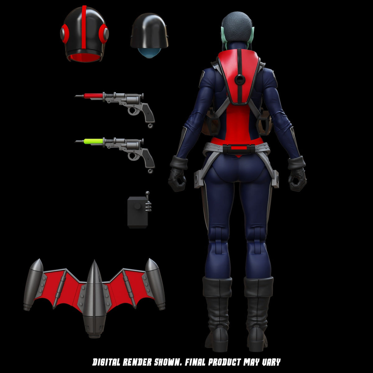 エピック H.A.C.K.S./ マーシー・ザレスカ: ヴァンピロン・シークレットサービス 1/12 アクションフィギュア