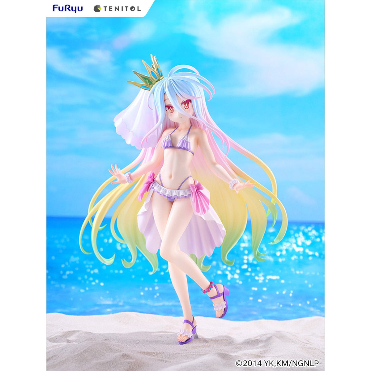 TENITOL TALL 『ノーゲーム・ノーライフ』 白 水着ドレスver.
