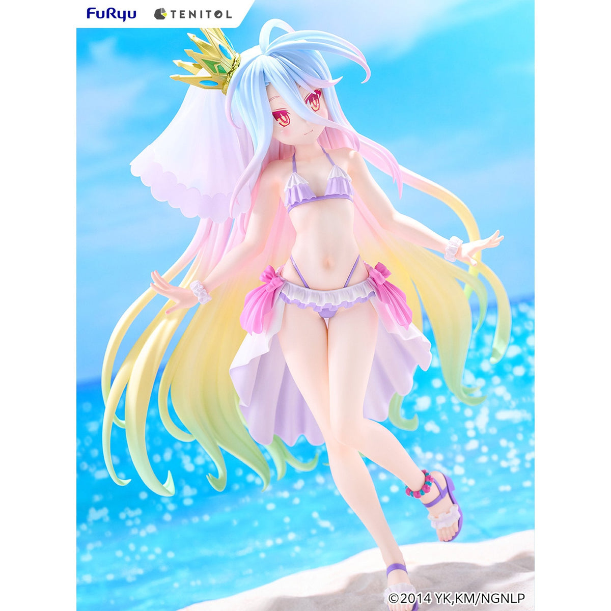 TENITOL TALL 『ノーゲーム・ノーライフ』 白 水着ドレスver.