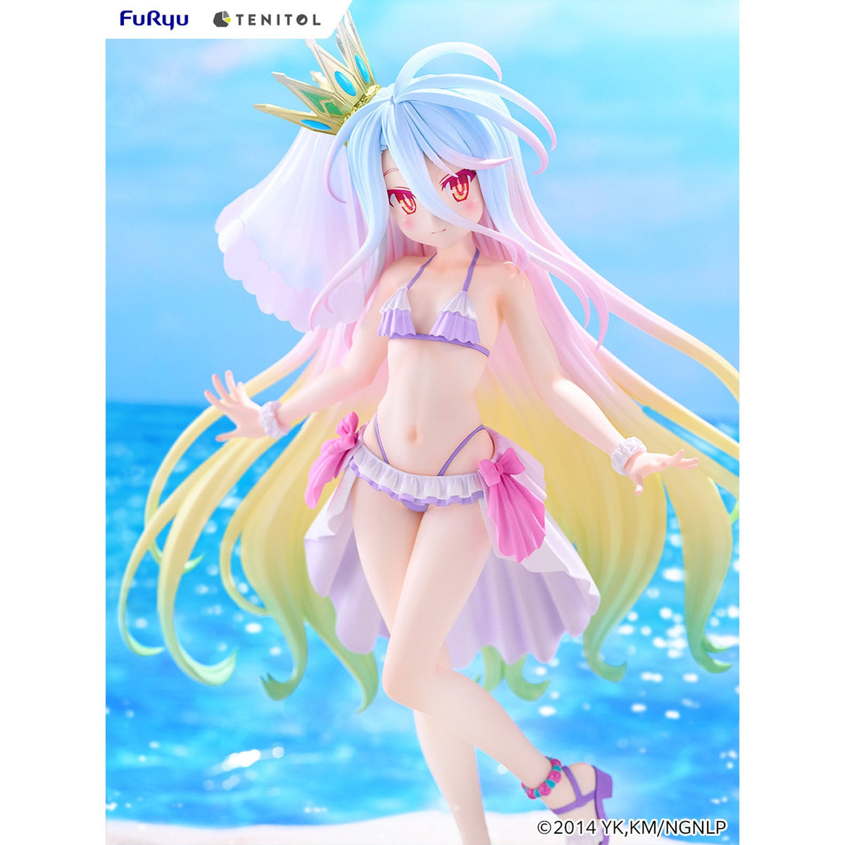 TENITOL TALL 『ノーゲーム・ノーライフ』 白 水着ドレスver.