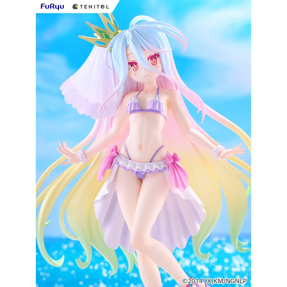 TENITOL TALL 『ノーゲーム・ノーライフ』 白 水着ドレスver.