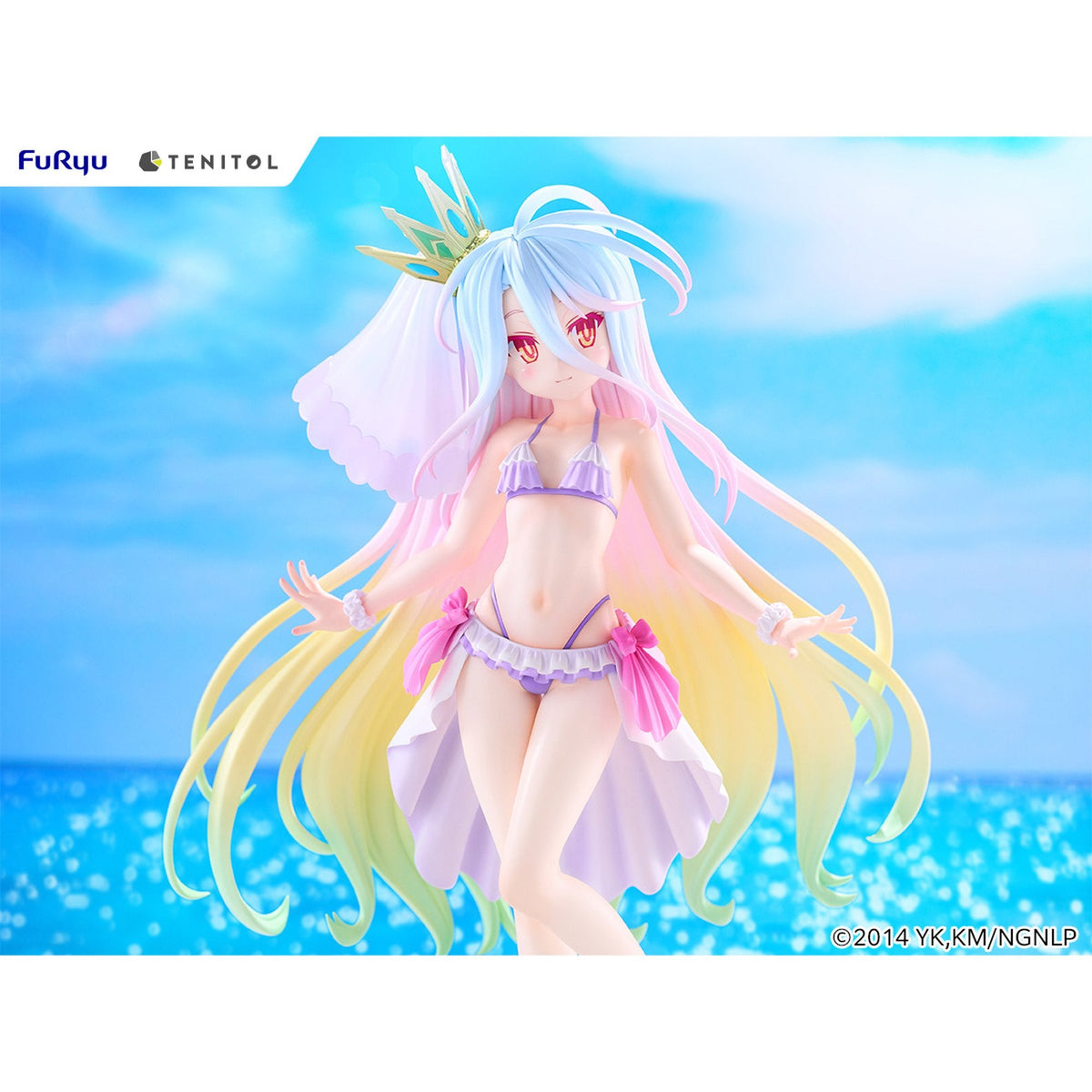 TENITOL TALL 『ノーゲーム・ノーライフ』 白 水着ドレスver.