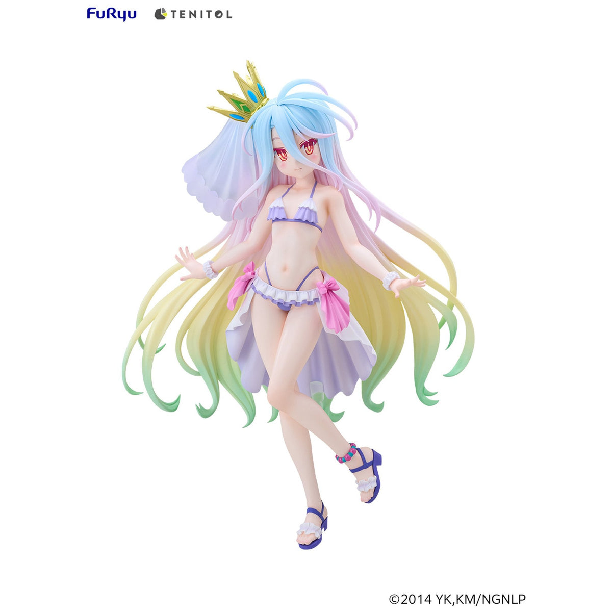 TENITOL TALL 『ノーゲーム・ノーライフ』 白 水着ドレスver.
