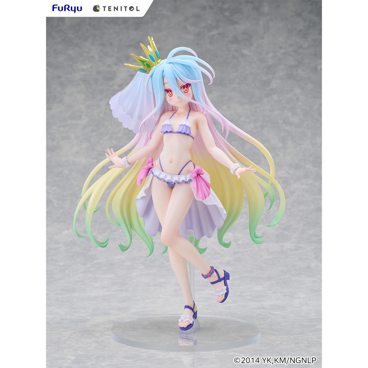 TENITOL TALL 『ノーゲーム・ノーライフ』 白 水着ドレスver.