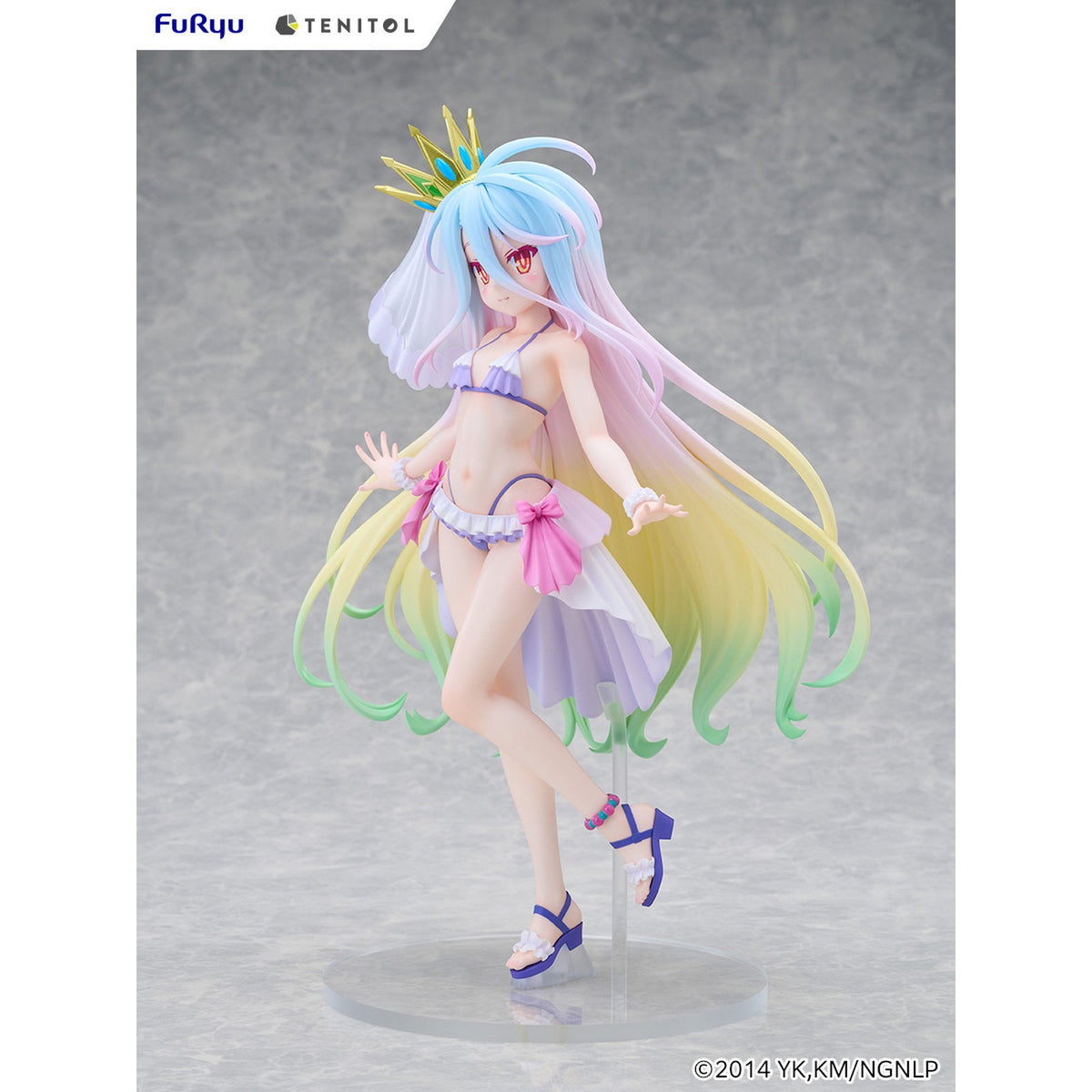 TENITOL TALL 『ノーゲーム・ノーライフ』 白 水着ドレスver.