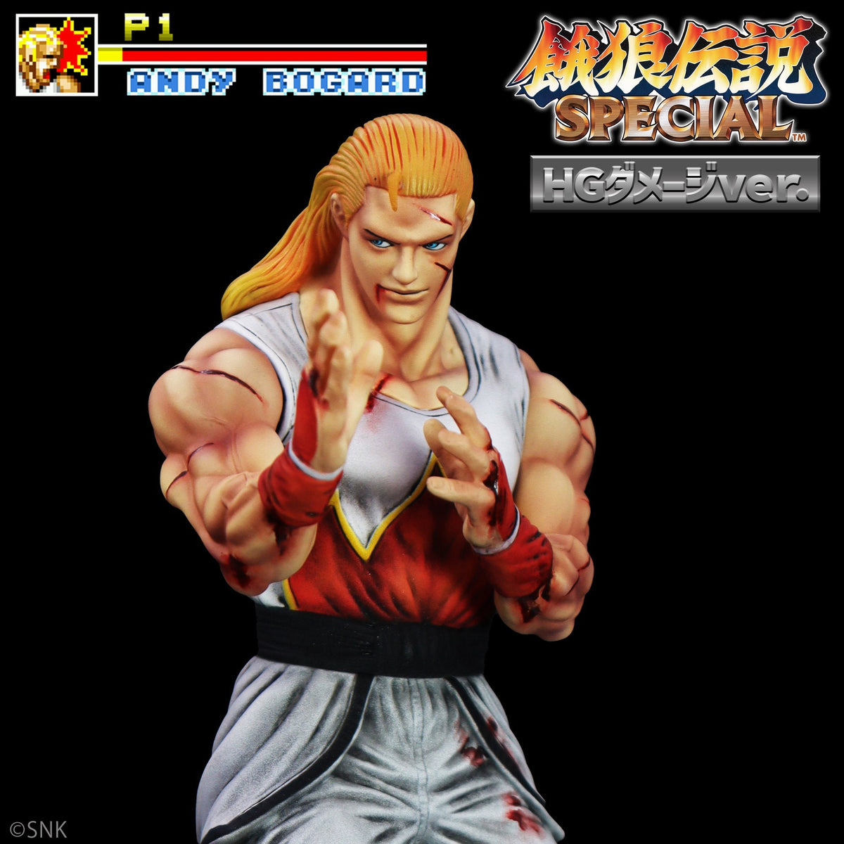 THE KING OF COLLECTORS'24 EX 『餓狼伝説SPECIAL』 「アンディ・ボガード」（HGダメージVer.）