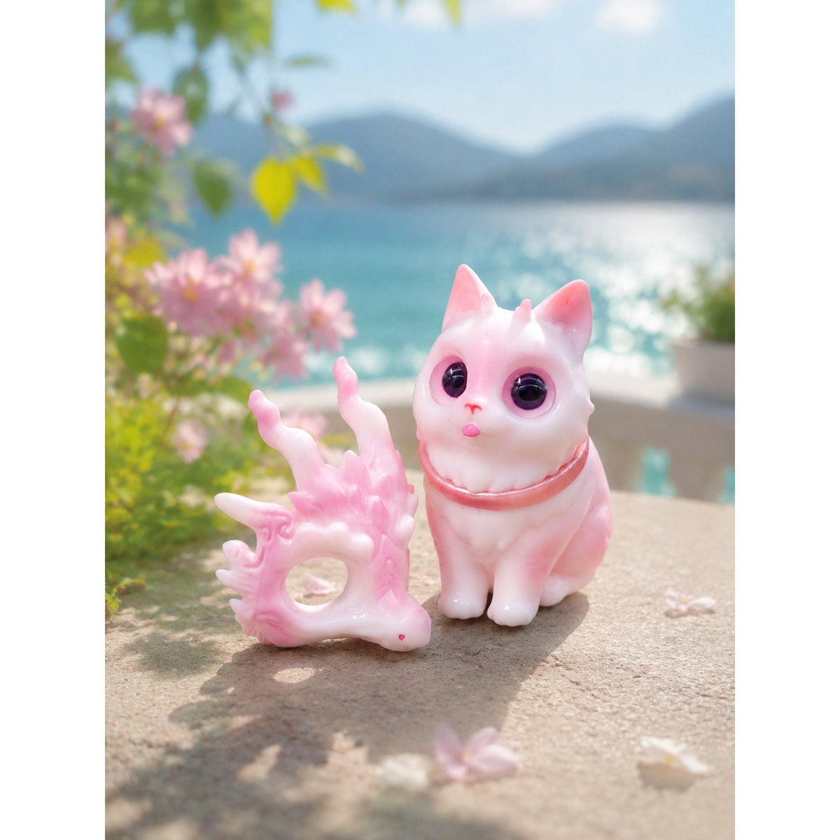 HOTRU ピンクの龍ちゃん ノンスケールフィギュア