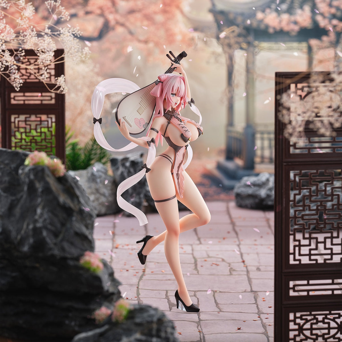 掃除朋具イラスト『羽衣チャイナ 明明』