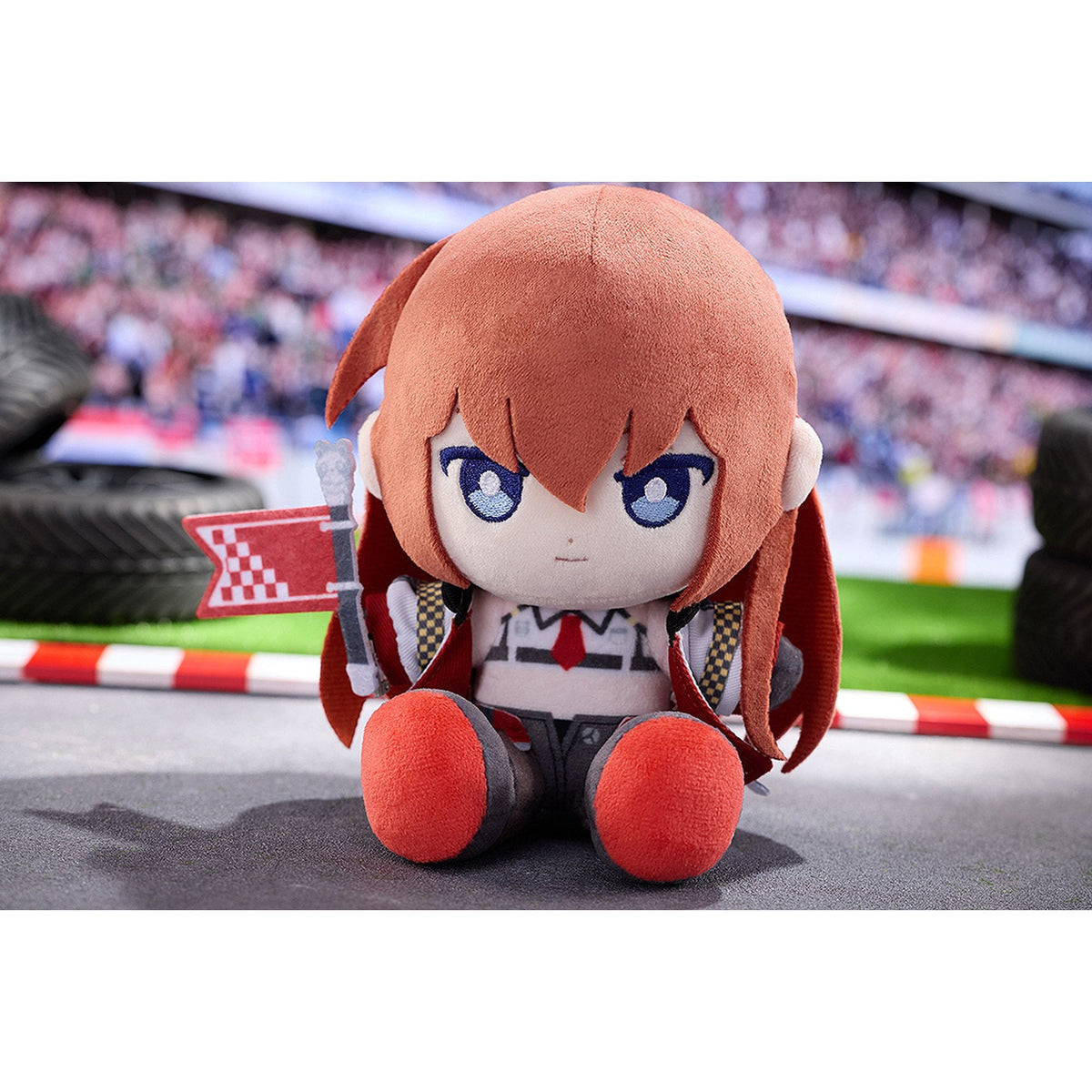 『STEINS;GATE』 牧瀬紅莉栖 Racing Ver. プニプニ ぬいぐるみ