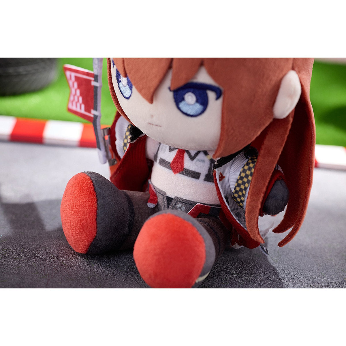 『STEINS;GATE』 牧瀬紅莉栖 Racing Ver. プニプニ ぬいぐるみ