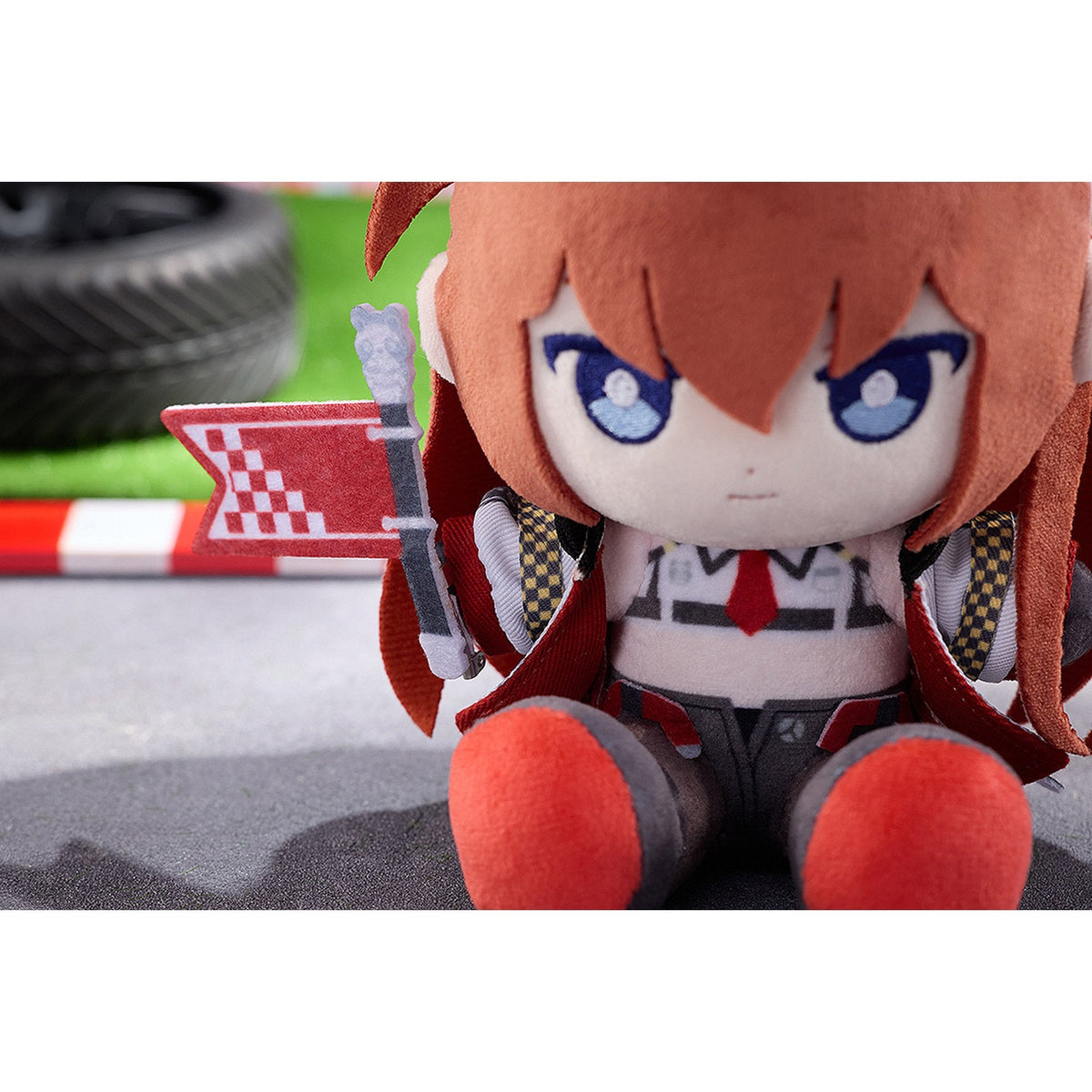 『STEINS;GATE』 牧瀬紅莉栖 Racing Ver. プニプニ ぬいぐるみ
